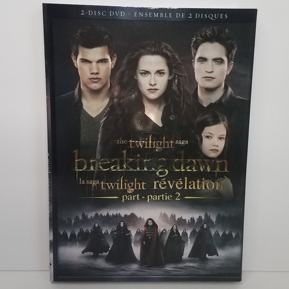The Twilight Saga Breaking Dawn Part 2 DVD